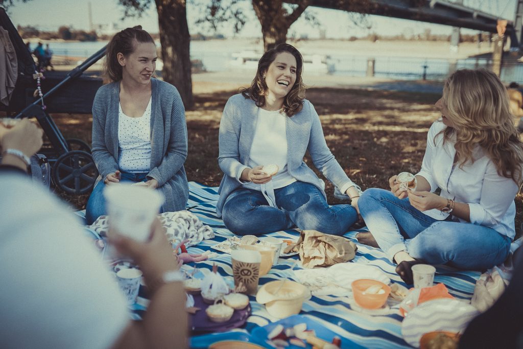 Picknick mit frauen